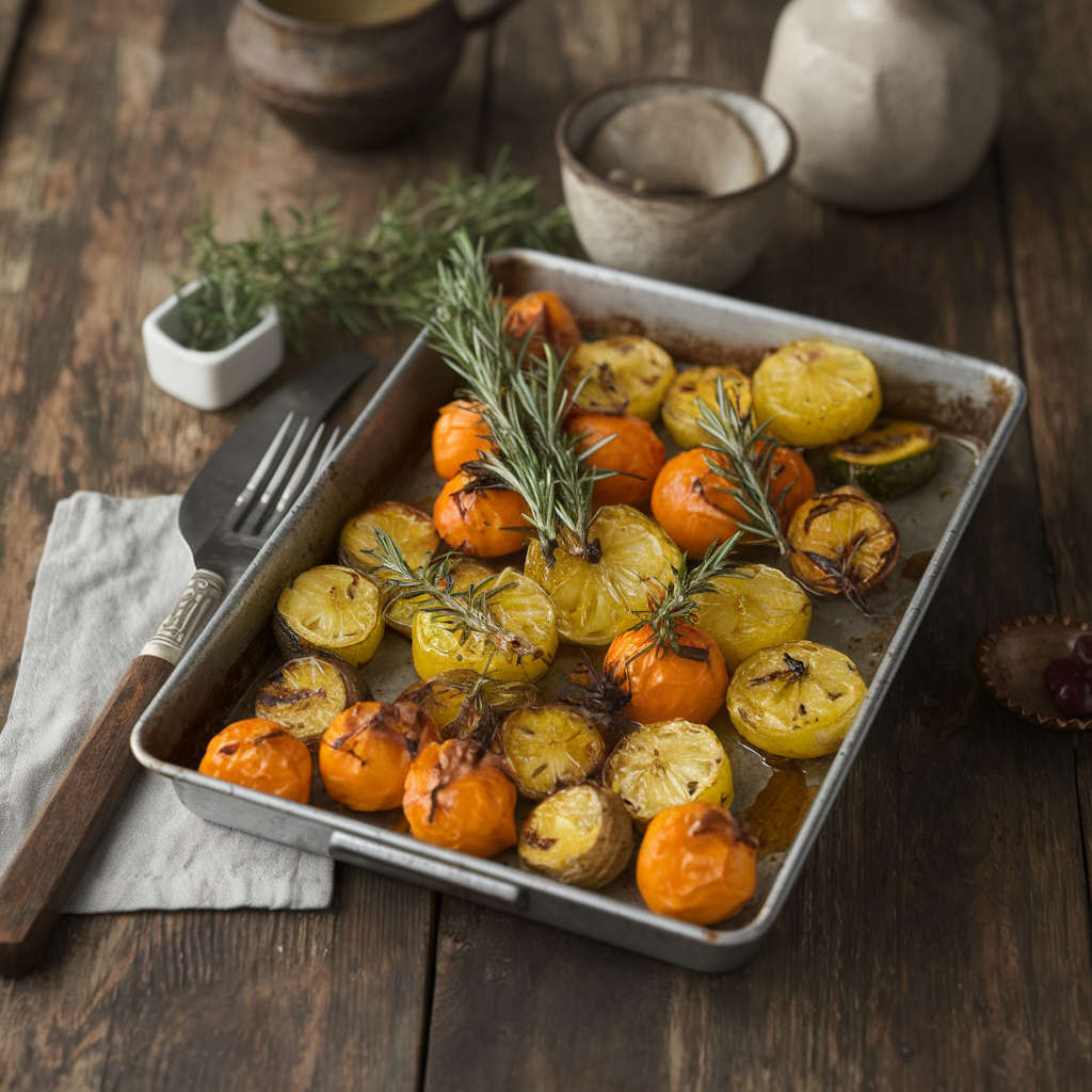 Rosemary Roasted Vegetables: Aromatic Healing for Body and Mind